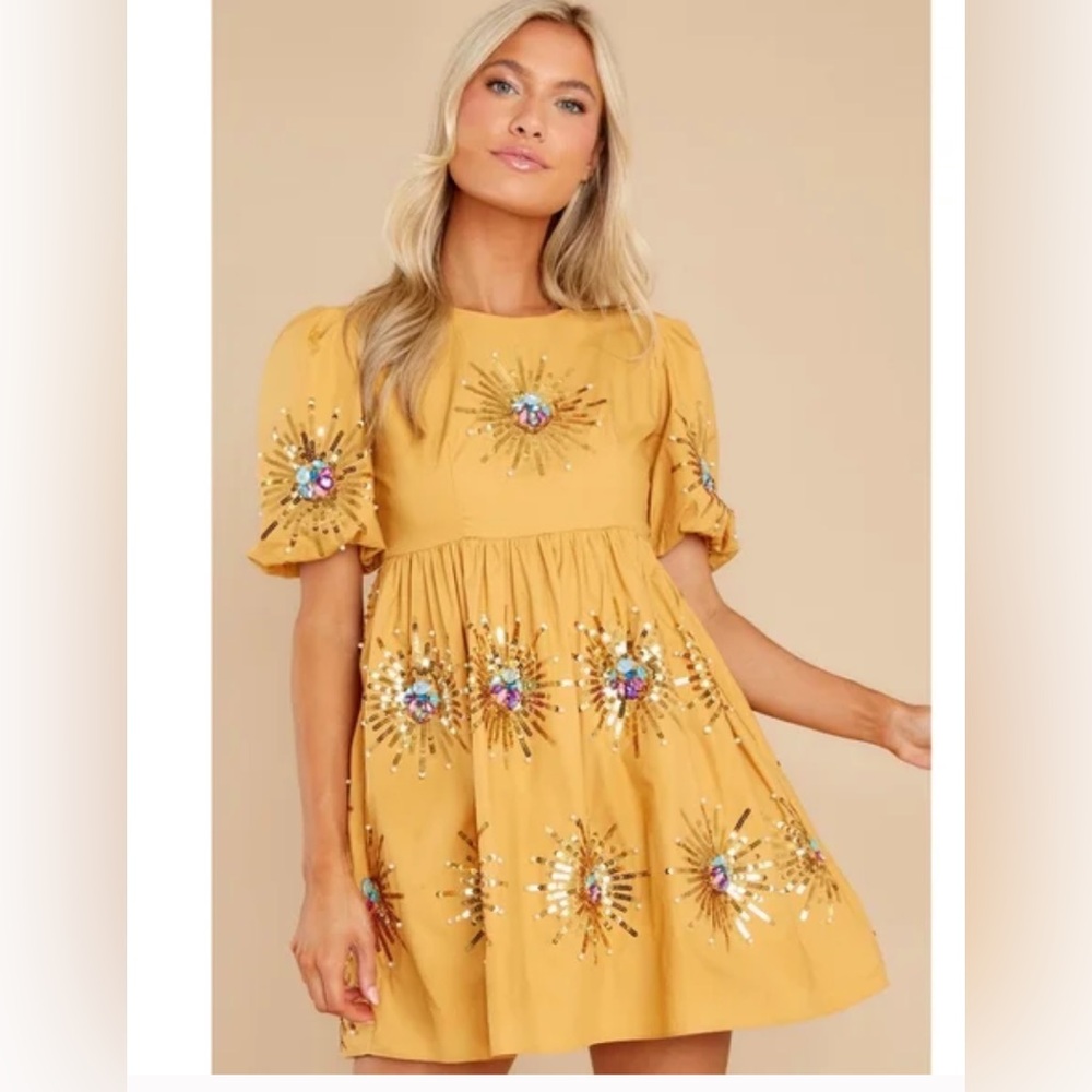 Queen Of Sparkles sunshine dress
